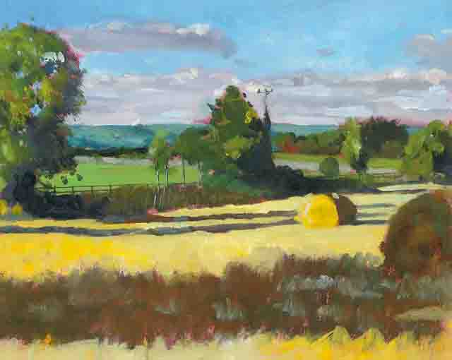 BRAMBLESTOWN, SUMMER (COUNTY KILKENNY) by Blaise Smith sold for 1,200 at Whyte's Auctions