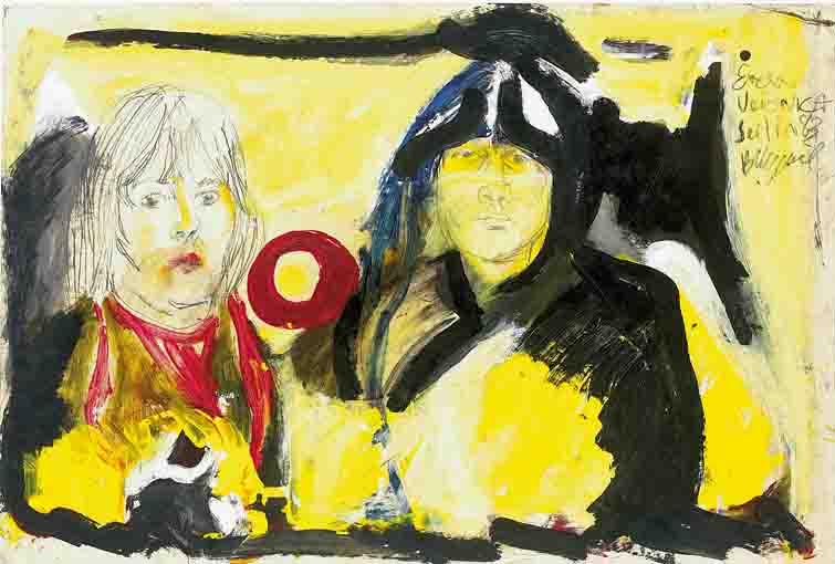 EMER AND VERONICA, BERLIN by Charles Cullen sold for 1,700 at Whyte's Auctions