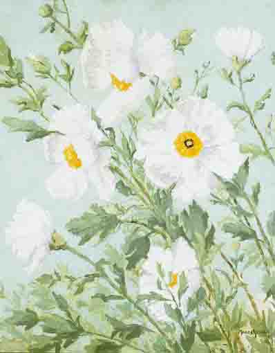 WHITE LENTEN ROSES by Mabel Young sold for 2,200 at Whyte's Auctions