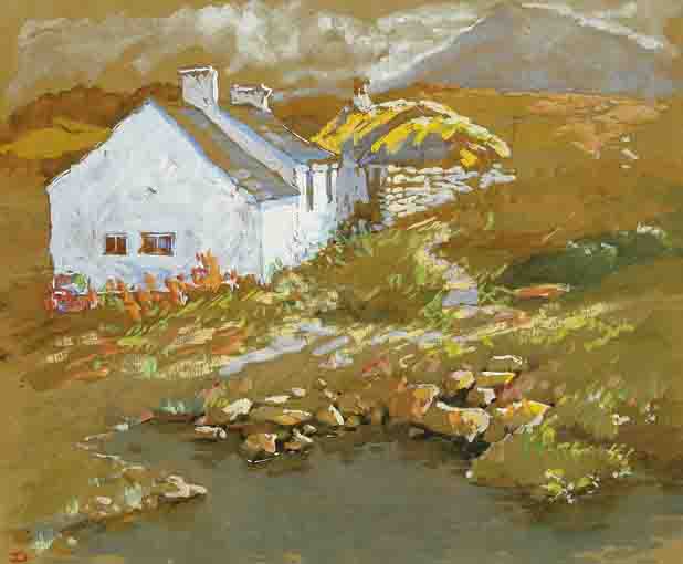 THE DUCK POND by Lilian Lucy Davidson sold for 1,400 at Whyte's Auctions