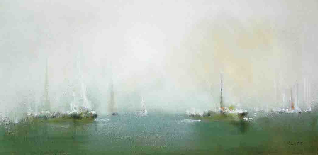 YACHTS ON THE WATER by Anthony Robert Klitz sold for 2,200 at Whyte's Auctions
