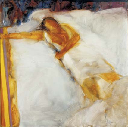 LYING by Barrie Cooke sold for 16,000 at Whyte's Auctions