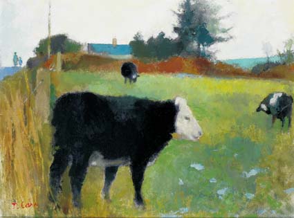 COWS IN A FIELD by Tom Carr sold for 8,500 at Whyte's Auctions