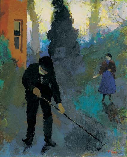THE GARDENER by Tom Carr sold for 7,500 at Whyte's Auctions