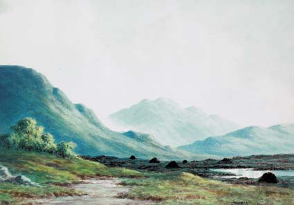 LOOKING TOWARDS DELPHI, CONNEMARA by Douglas Alexander sold for 850 at Whyte's Auctions