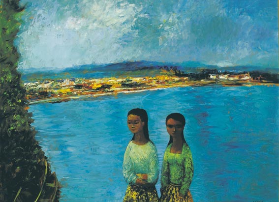 THE LAKE by Daniel O'Neill sold for 38,000 at Whyte's Auctions