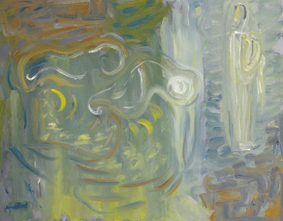 FIGURE AND WAVES by Nano Reid sold for 10,000 at Whyte's Auctions