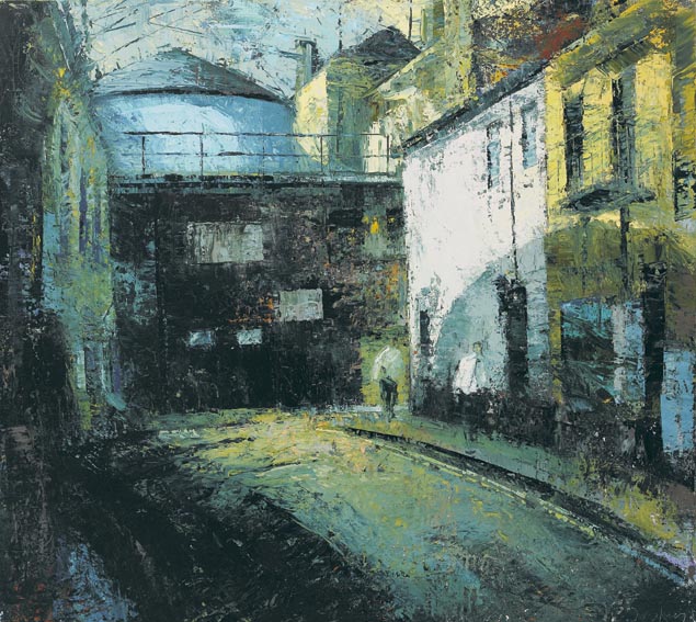 SCHOOLHOUSE LANE EAST I by Donald Teskey RHA (b.1956) at Whyte's Auctions