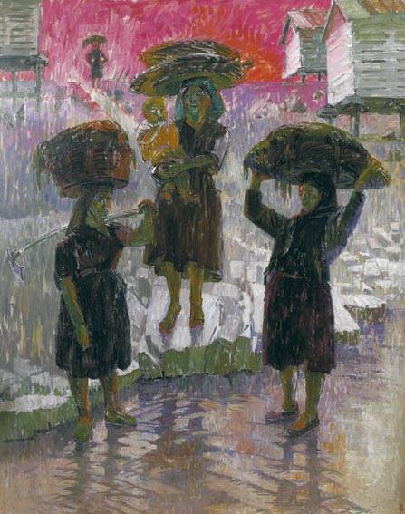 KELP GATHERERS, EL PINDO by Alicia Boyle RBA (1908-1997) at Whyte's Auctions