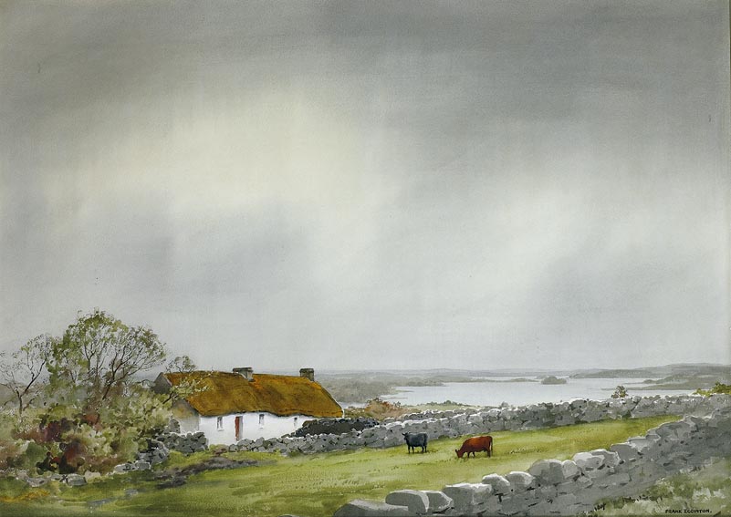 NEAR OUGHTERARD, CONNEMARA by Frank Egginton sold for 6,400 at Whyte's Auctions
