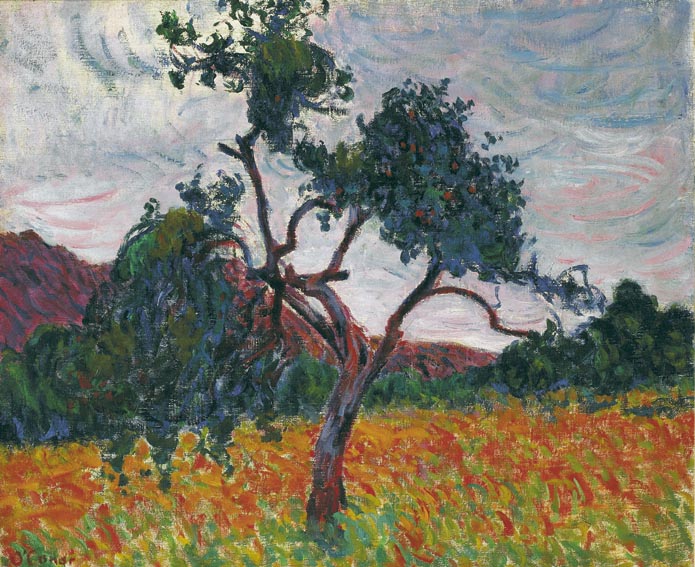 A TREE IN A FIELD by Roderic O'Conor sold for 195,000 at Whyte's Auctions