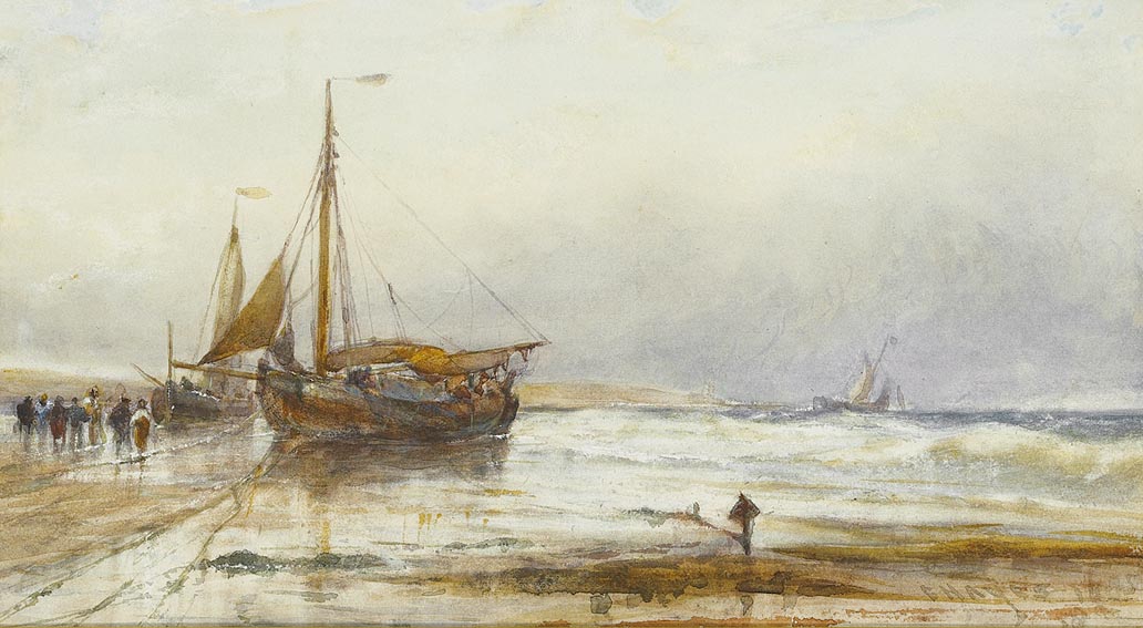 NEAR HASTINGS by Edwin Hayes sold for 4,000 at Whyte's Auctions