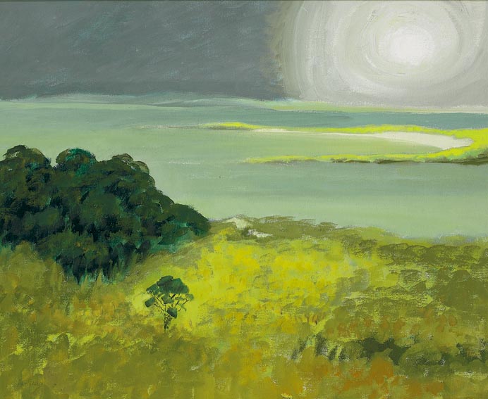 SUN BREAKING THROUGH (WEST CORK) by Arthur Armstrong RHA (1924-1996) at Whyte's Auctions