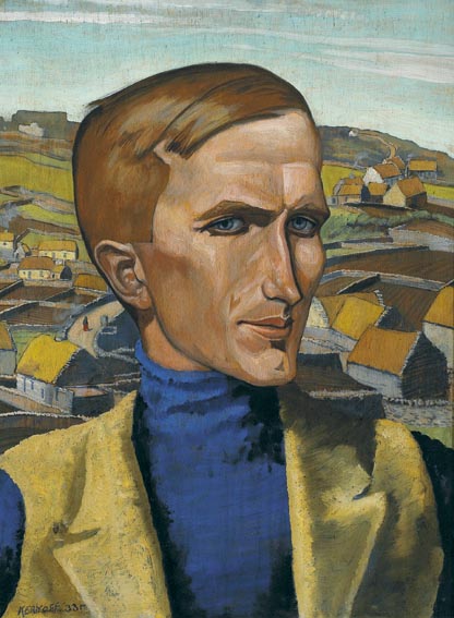 LIAM O'FLAHERTY, AUTHOR by Harry Kernoff RHA (1900-1974) at Whyte's Auctions
