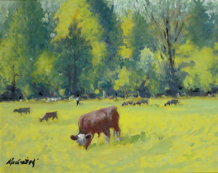 SUMMER PASTURE by Maurice MacGonigal sold for 4,000 at Whyte's Auctions