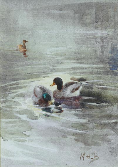 A DUCK POND by Mildred Anne Butler RWS (1858-1941) at Whyte's Auctions