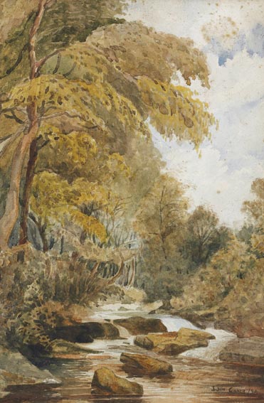 RIVER LANDSCAPE by Sen O'Casey sold for 5,200 at Whyte's Auctions