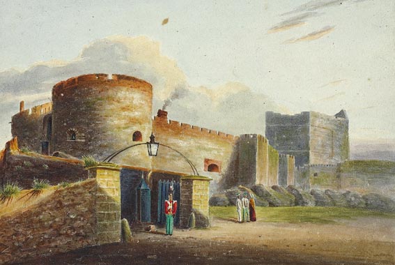 CARRICKFERGUS CASTLE by William Nicholl sold for 800 at Whyte's Auctions