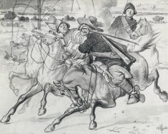 THE CAVALIER'S ESCAPE by Matthew James Lawless sold for 1,600 at Whyte's Auctions