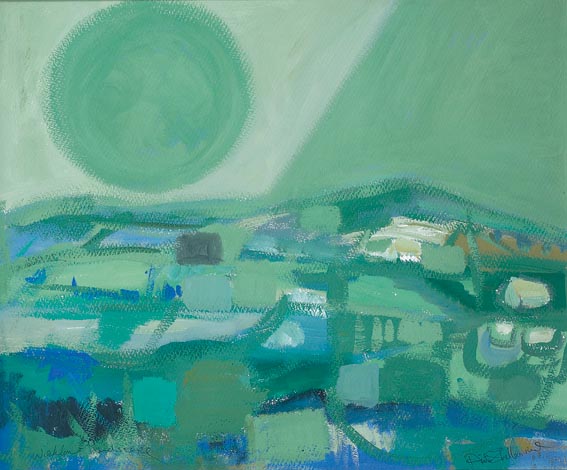 WICKLOW LANDSCAPE by Anita Shelbourne sold for 1,200 at Whyte's Auctions