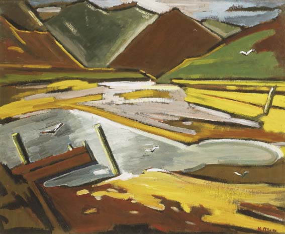 KILLARY HARBOUR FROM AASHLEAGH by Kitty Wilmer O'Brien sold for 3,800 at Whyte's Auctions
