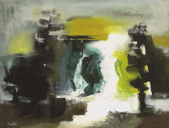 WATERFALL by Richard Kingston sold for 2,300 at Whyte's Auctions