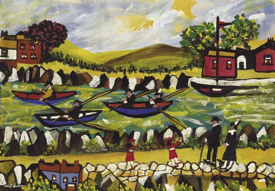 SUNDAY AFTERNOON by Gretta Bowen sold for 3,600 at Whyte's Auctions