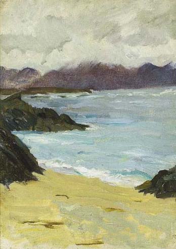 DOWROS BAY, COUNTY DONEGAL by Estella Frances Solomons sold for 2,200 at Whyte's Auctions
