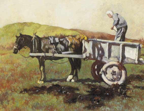 FOOD FOR THE FIELDS by Lilian Lucy Davidson sold for 11,500 at Whyte's Auctions
