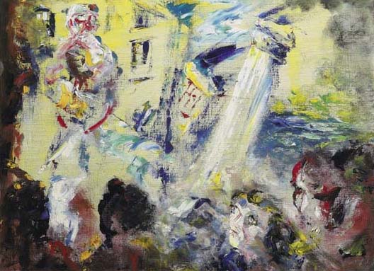 FORGIVE HIM, 1953 by Jack Butler Yeats sold for 205,000 at Whyte's Auctions