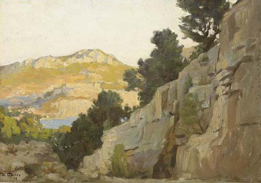 FROM THE QUARRY, CASSIS by Dermod O'Brien sold for 2,800 at Whyte's Auctions