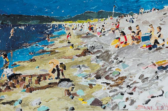 ROSSBEIGH STRAND, COUNTY KERRY by Stephen Cullen sold for 1,150 at Whyte's Auctions