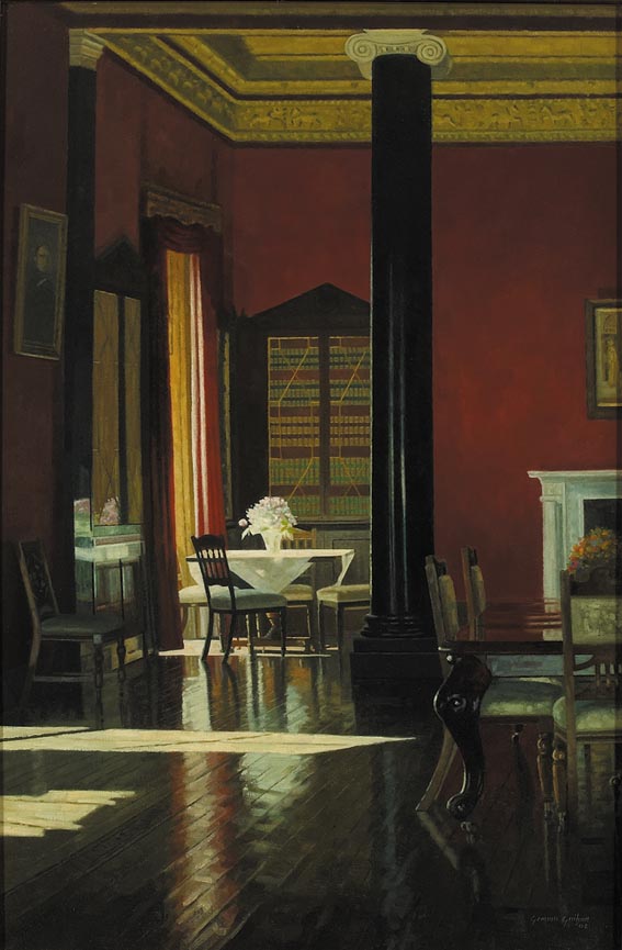 IN THE LIBRARY by Gemma Guihan sold for 2,400 at Whyte's Auctions