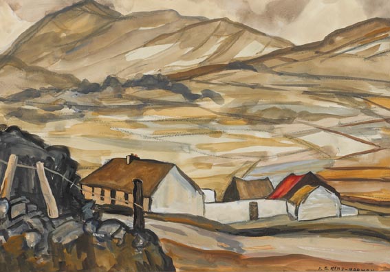 MAYO FARM by Anne King-Harman sold for 950 at Whyte's Auctions