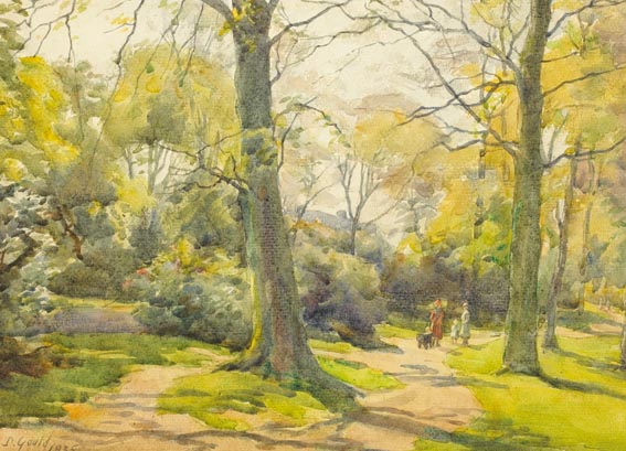 STROLL IN THE PARK by David Gould sold for 500 at Whyte's Auctions