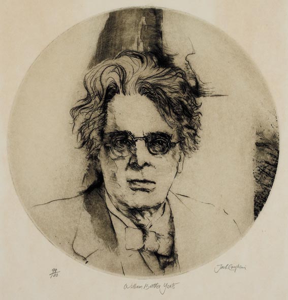 WILLIAM BUTLER YEATS by Jack Coughlin sold for 150 at Whyte's Auctions