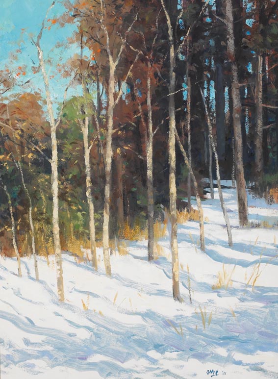 WINTER SAPLINGS by Brett McEntagart sold for 1,500 at Whyte's Auctions