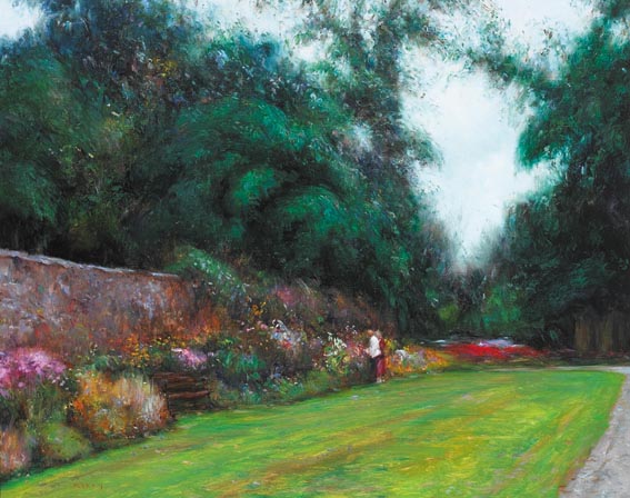OVERCAST, ARDGILLAN GARDENS by Paul Kelly sold for 4,200 at Whyte's Auctions