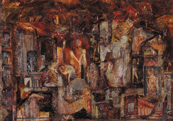 DEATHS AND ENTRANCES (II) by Anne O'Regan sold for 1,100 at Whyte's Auctions