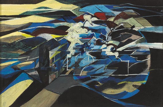 HOLYWOOD, 1974 by David Crone sold for 1,000 at Whyte's Auctions
