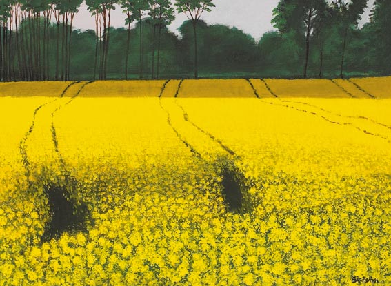 RIPE FIELD, LANDSCAPE, SUFFOLK by Eric Patton sold for 3,000 at Whyte's Auctions