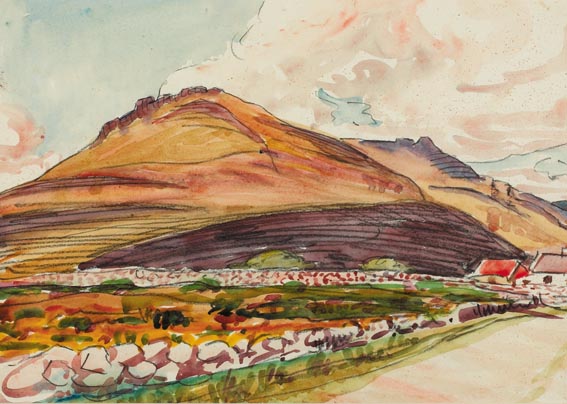 MOUNTAIN LANDSCAPE by Frank Forty sold for 75 at Whyte's Auctions