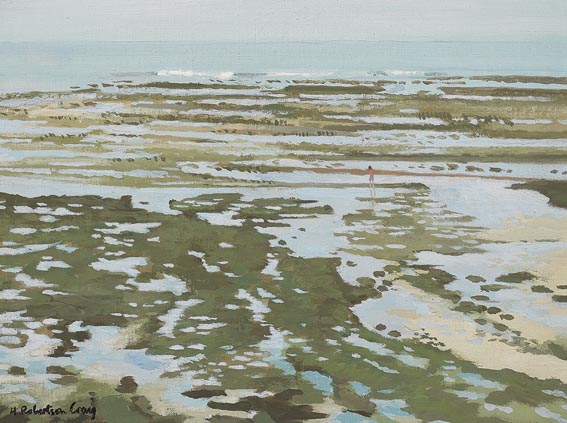 LOW TIDE by Henry Robertson Craig sold for 1,900 at Whyte's Auctions