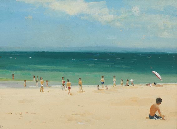 BEACH SCENE by Henry Robertson Craig sold for 1,500 at Whyte's Auctions
