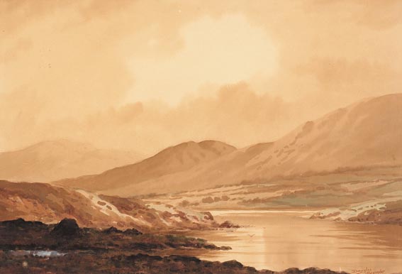 NEAR SNEEM, COUNTY KERRY by Douglas Alexander sold for 750 at Whyte's Auctions