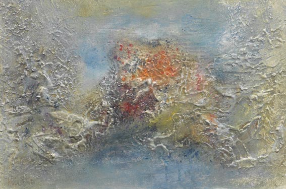 ABSTRACTED LANDSCAPE by Richard Kingston RHA (1922-2003) at Whyte's Auctions