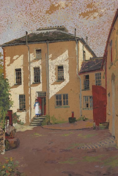 THE COURTYARD, FRIAR'S HILL by Lilian Lucy Davidson sold for 2,300 at Whyte's Auctions