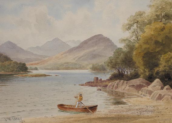 GLENGARIFF, COUNTY CORK by Joseph William Carey sold for 1,200 at Whyte's Auctions