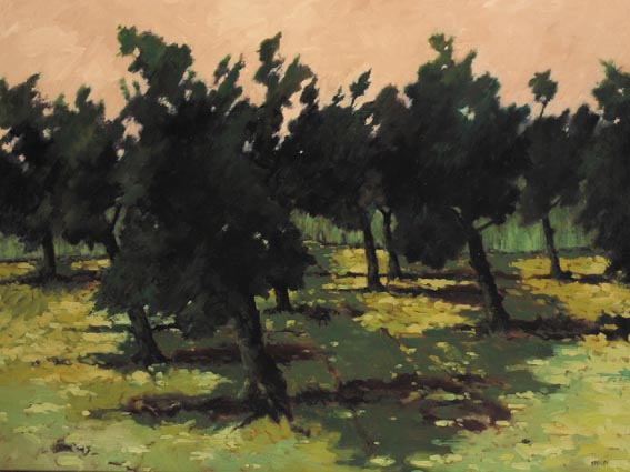 OLIVE GROVE, SAN PASSIGNANO by Robert T. Killen sold for 3,200 at Whyte's Auctions