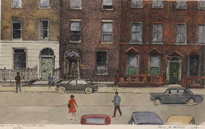 NO. S 11-12-13 MOLESWORTH STREET, DUBLIN by Flora H. Mitchell sold for 3,200 at Whyte's Auctions